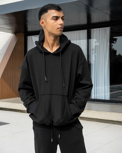 Buy Black Sweatshirt & Hoodies for Men by COLOR CAPITAL Online