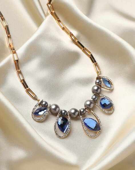 Stone Necklace - Mae Necklace Dark Blue | Ana Luisa | Online Jewelry Store  At Prices You'll Love