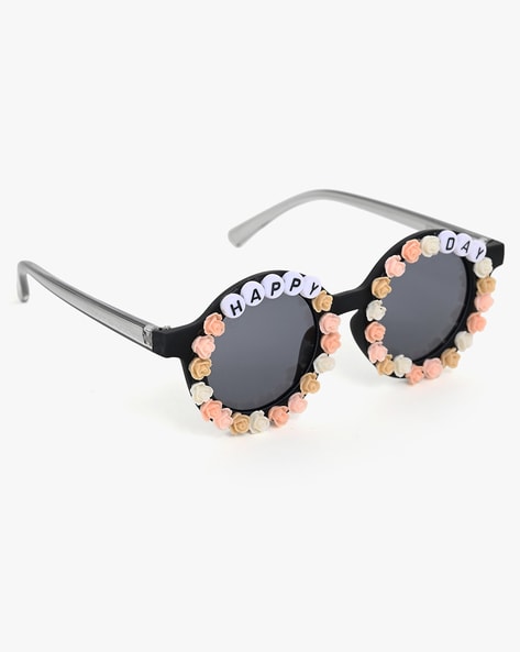 Crystal Cat Eye Sunglasses (Embellished) - Mia Belle Girls