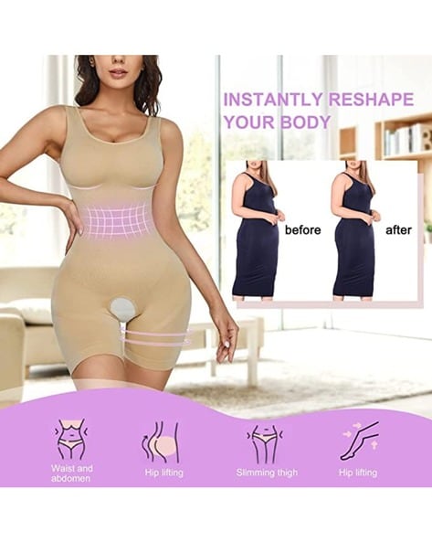  WANGPIN Post Surgery Shapewear for Women Tummy Tuck Body Suit  Camisole Skims Body Shaper Wedding Party Dresses (Color : Beige, Size : M/ Medium) : Clothing, Shoes & Jewelry