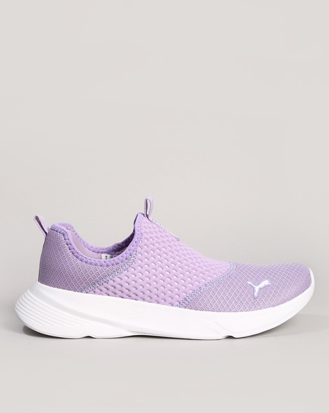 Puma slip ons cheap purple women