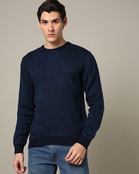 Buy Blue Sweaters Cardigans for Men by INDIAN TERRAIN Online Ajio