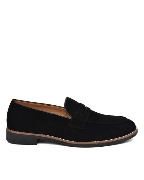 ARIWA Round-Toe Slip-On Loafers