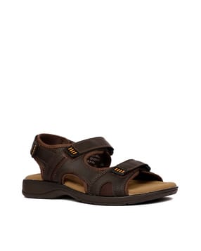Men Floater Sandals with Velcro Closure-image-34
