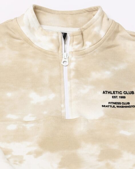 Price History of TEAMSPIRIT Women Tie Dye Relaxed Fit Sweatshirt