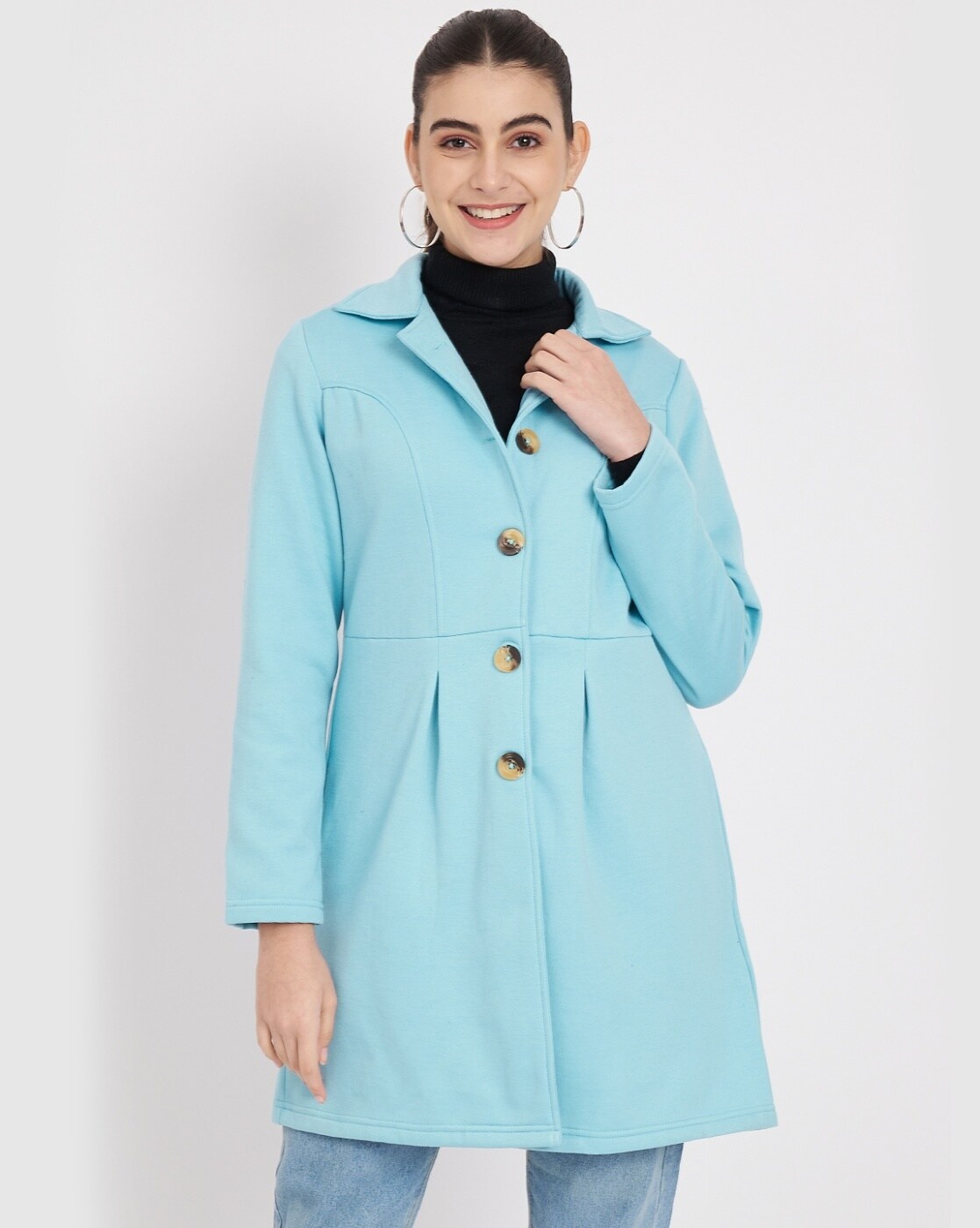 Turquoise 2024 coat women's