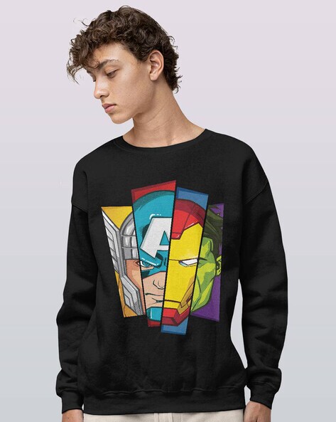 Avengers sweatshirt clearance india