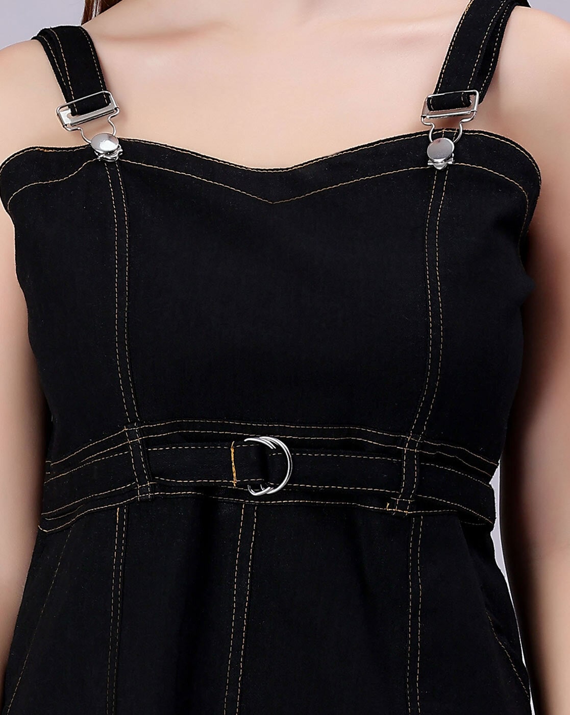 Denim dress - Black - Ladies | H&M