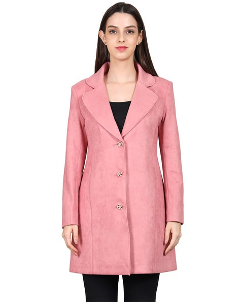 Buy Pink Jackets Coats for Women by Young Club Classic Online