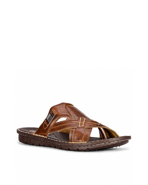 Buy Brown Sandals for Men by ACCENTOR Online | Ajio.com