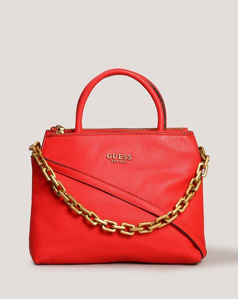 Guess on sale orange handbag