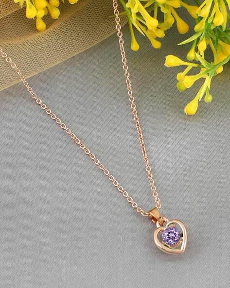 Vintage Purple Heart Necklace – Jazzy's Gems