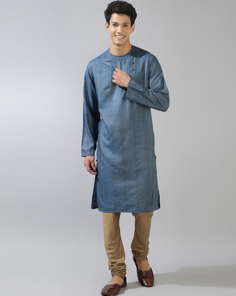 Fabindia Embroidered Long Kurta