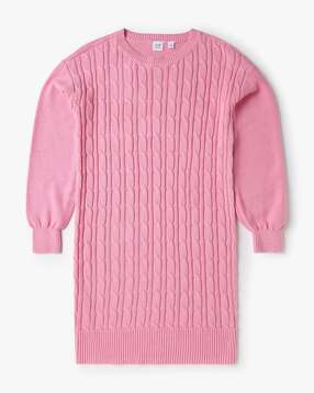 gap kids Girls Cable-Knit Round-Neck Sweater Dress-picture-13