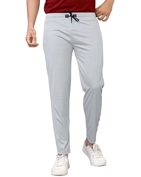 Buy Grey Track Pants for Men by STARFOX Online | Ajio.com
