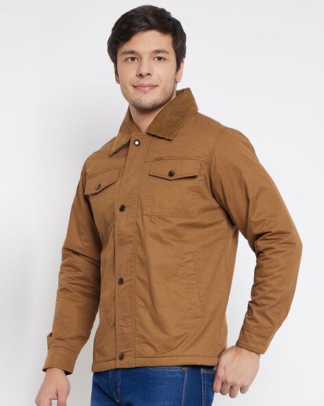 Button deals down jacket