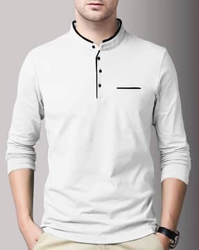 mens cotton white t shirt