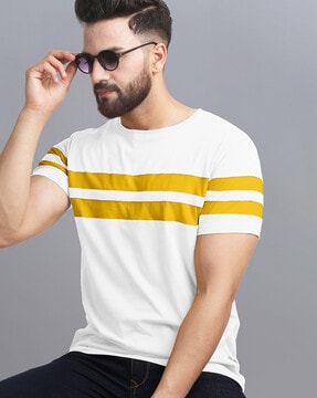 Buy Navy Blue Tshirts for Men by AUSK Online