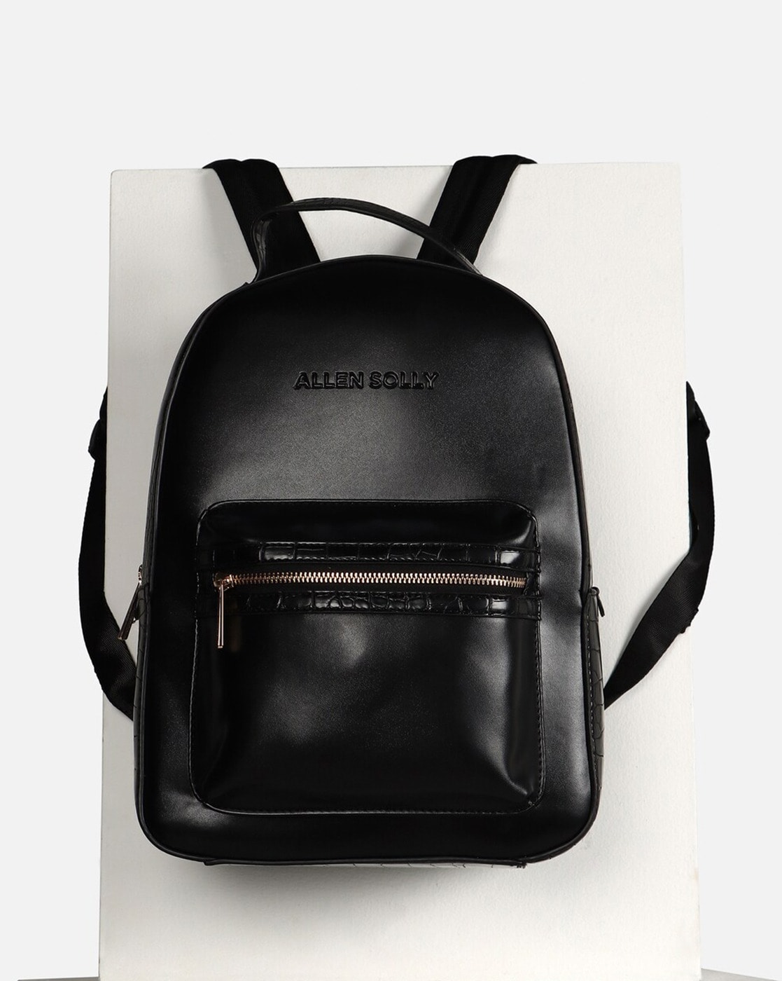 Allen solly best sale black backpack