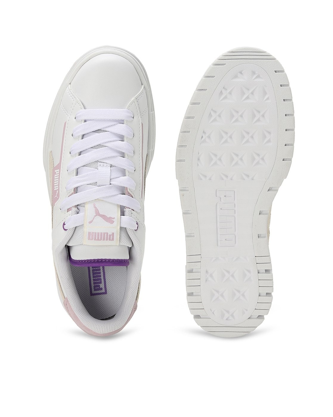 Puma basket 2024 stitch trainers