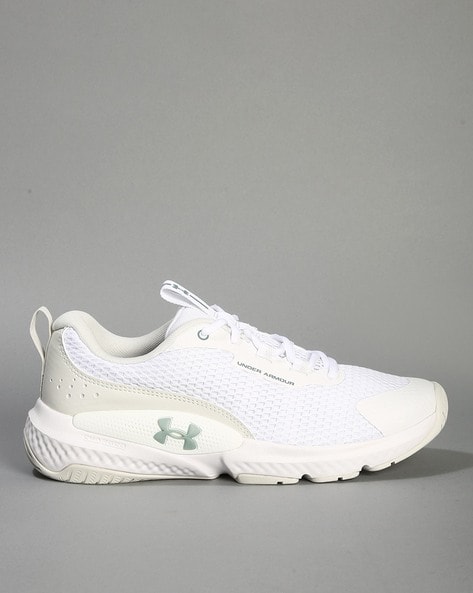 Under armour sale shoes womens white