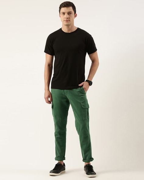 Buy Green Trousers & Pants for Men by iVOC Online