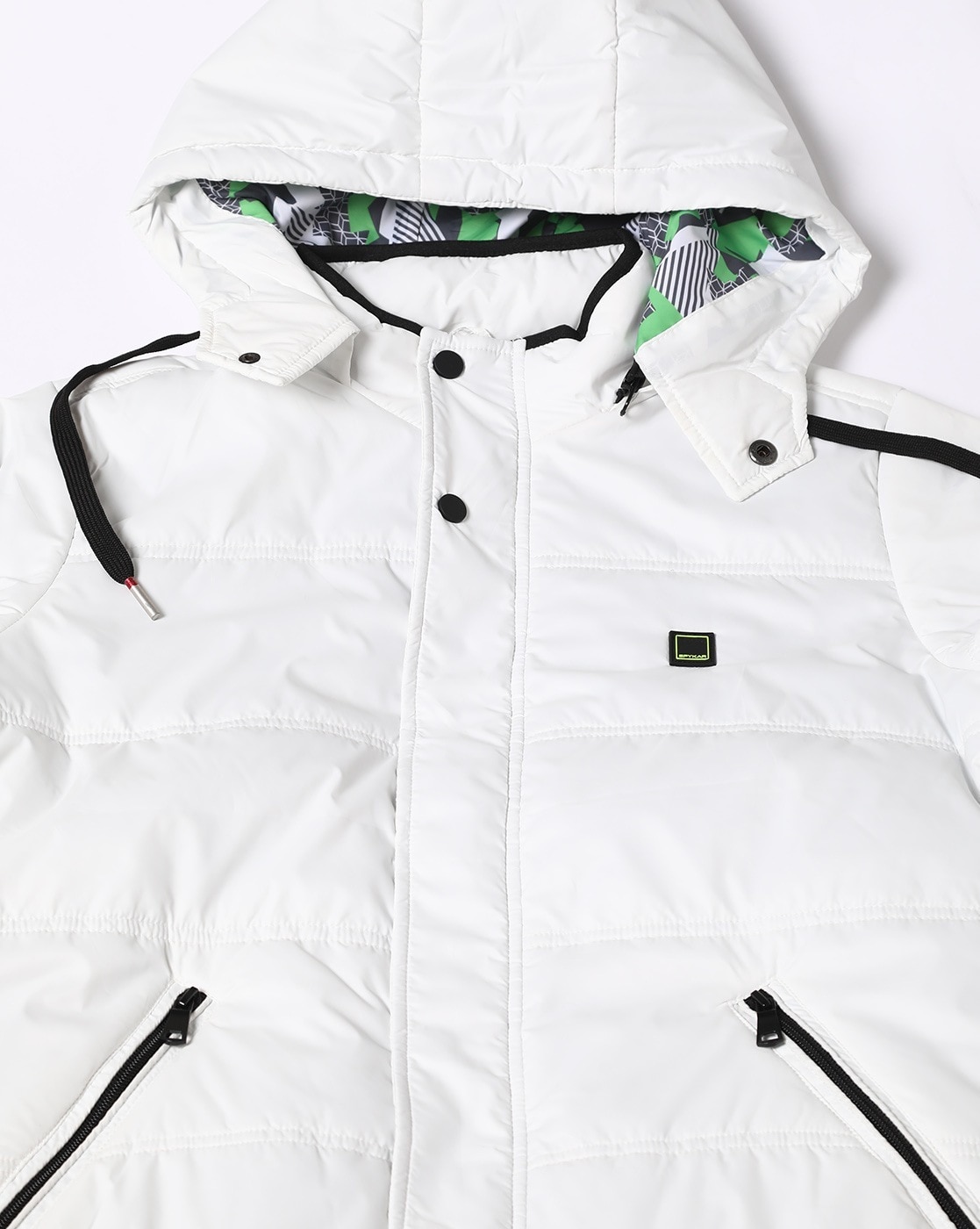 Buy Spykar White Polyester Full Sleeve Casual Jacket online