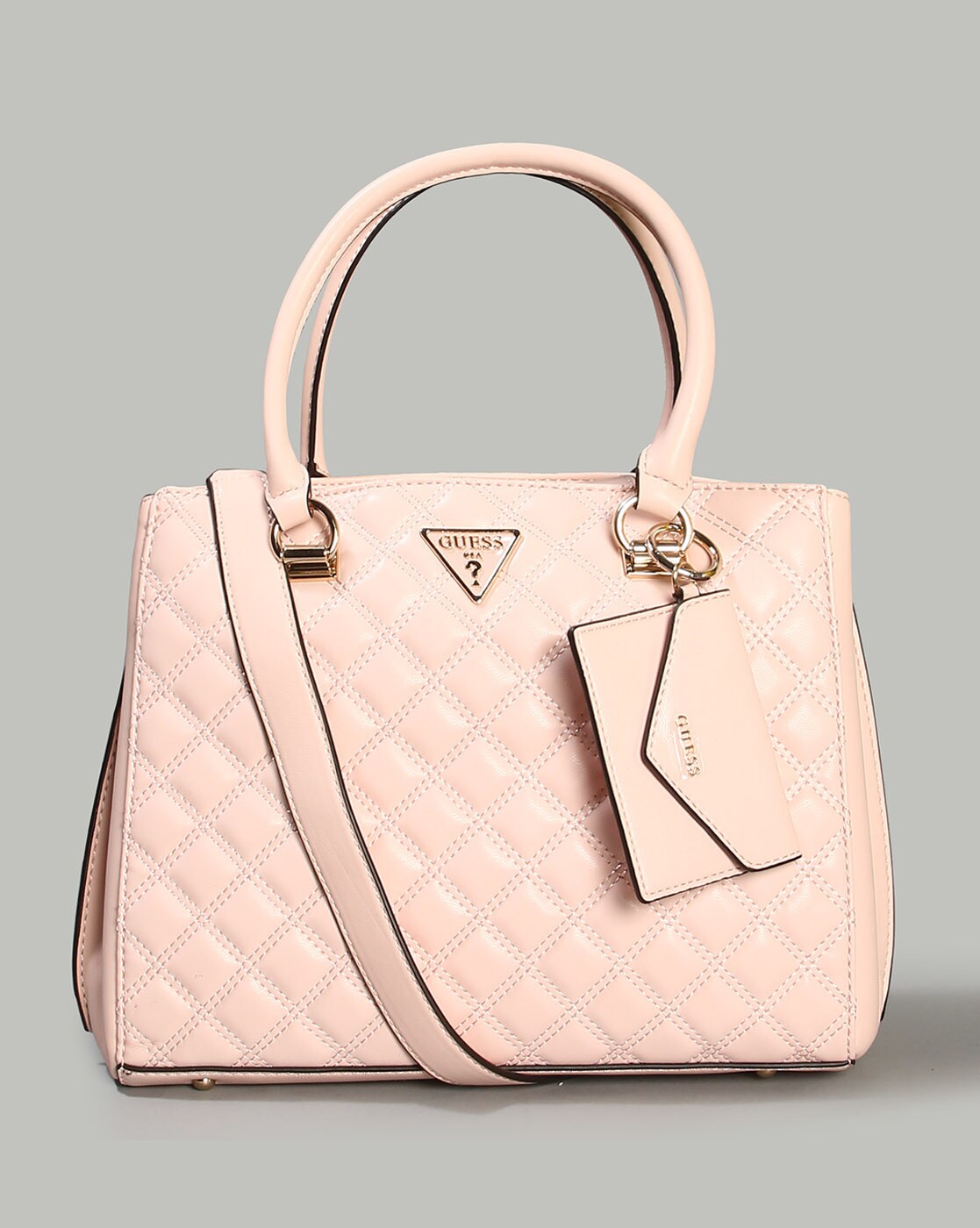 Guess on sale satchel pink