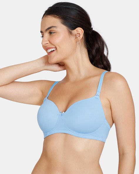 Basics Padded Non-Wired 3/4th Coverage T-Shirt Bra