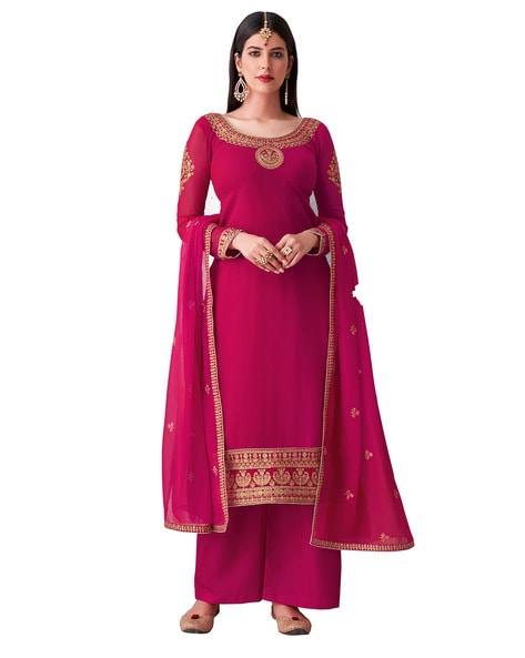 Buy Multi Dress Material for Women by SALWAR STUDIO Online | Ajio.com