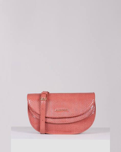 ALLEN SOLLY Women Sling Bag with Metal Logo