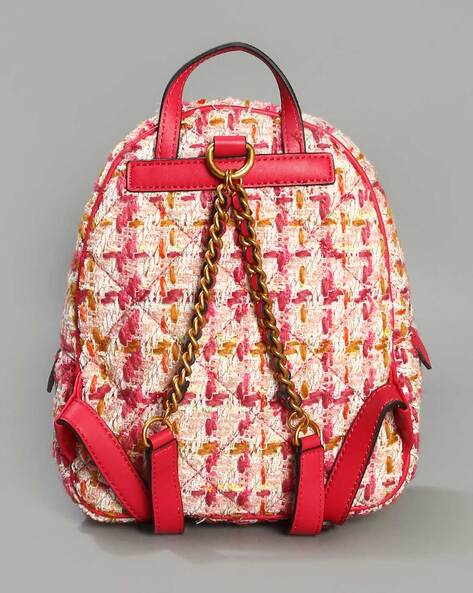 Hot Tuna Print Backpack Pink Tribal, £15.00