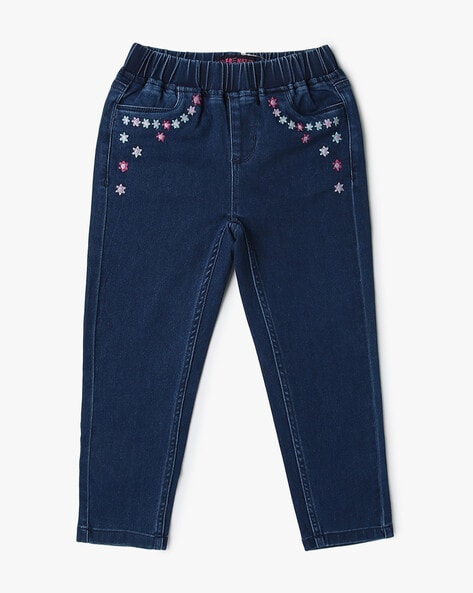 Buy Blue Jeans & Jeggings for Girls by KG FRENDZ Online