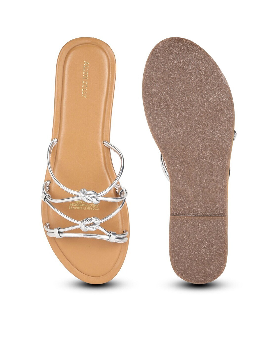 Buy Gold Flat Sandals for Women Online in India - Westside