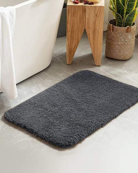 Fluffy bath hot sale mat