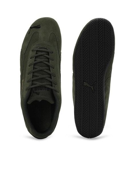 Puma pace cat hotsell men green