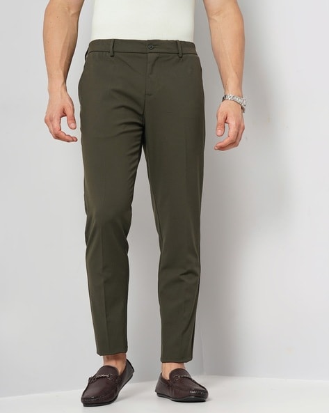 CELIO Solid Trousers Black (30): Buy CELIO Solid Trousers Black (30) Online  at Best Price in India | NykaaMan