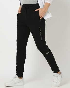 Slim black joggers discount mens