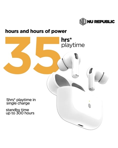 Buy White Headphones for Tech by NU REPUBLIC Online Ajio