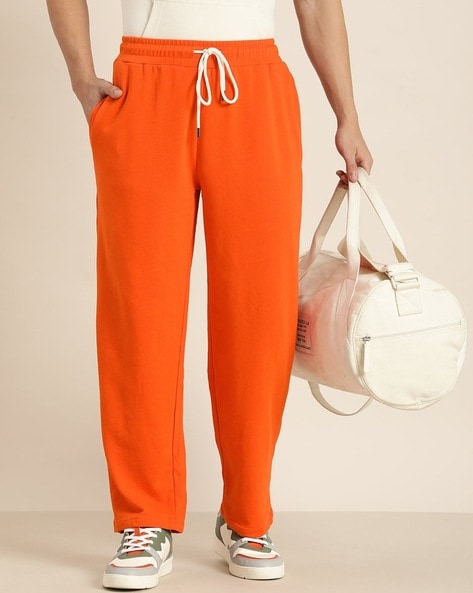 Buy Boys Orange Regular Fit Graphic Print Track Pants Online - 733807 |  Allen Solly