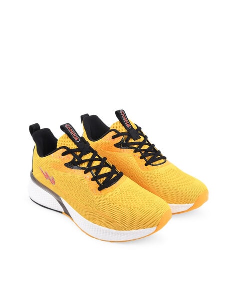 Round-Toe Lace-Up Running Shoes