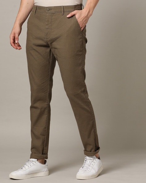 Men's Green Slim Fit Trousers – Levis India Store