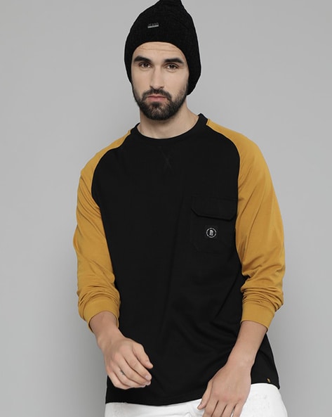 Buy Black Tshirts for Men by MANIAC Online