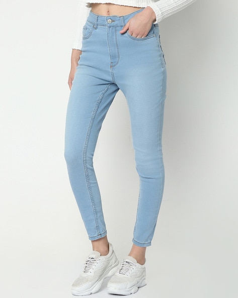 Women NEXT Jean Mid Rise Power Stretch Denim Legging Jeggings