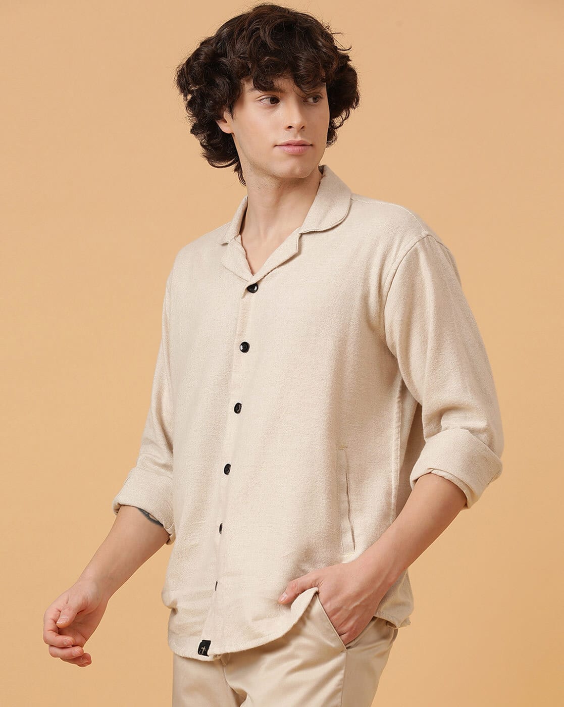 Buy JAVINISHKA Men Sustainable Oversized Fit Online | Ajio.com