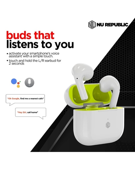 Buy White Headphones for Tech by NU REPUBLIC Online Ajio