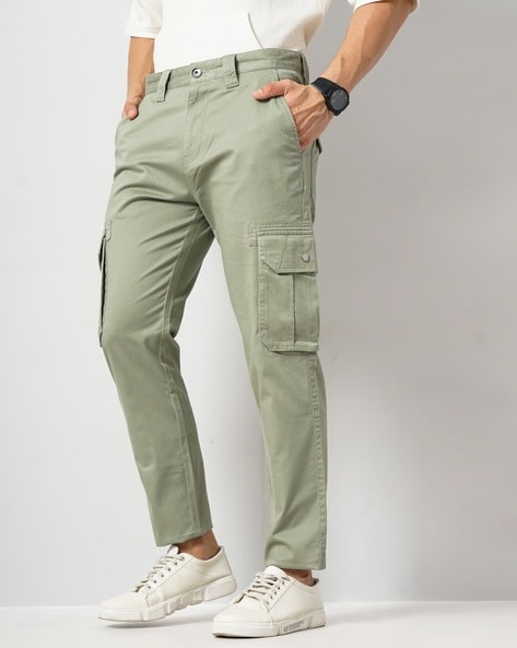 Buy Celio Solid Brown Cotton Jog Pants at Amazon.in