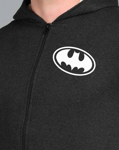 Batman zip up hoodie mens best sale