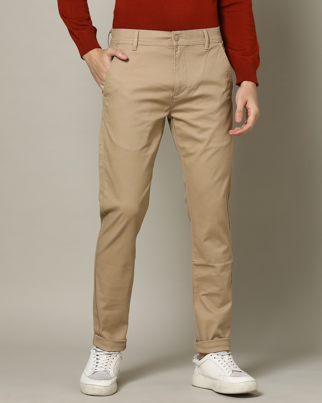 Bradley Pull-On Trouser in Cappuccino – REDVANLY