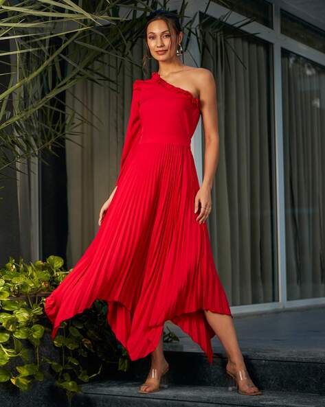 Buy Red Dresses for Women by Kassually Online Ajio